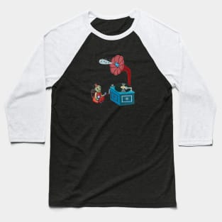 Phonograph Makes Music Baseball T-Shirt